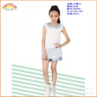 小博王8A085(白色)女大童套裙女套裙女大童套装女套装